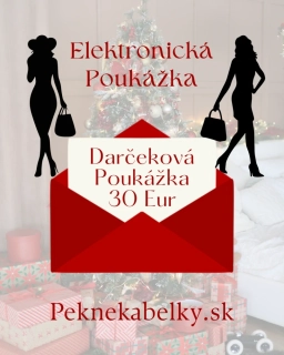 Elektronická darčeková poukážka na celý sortiment v hodnote 30 Eur